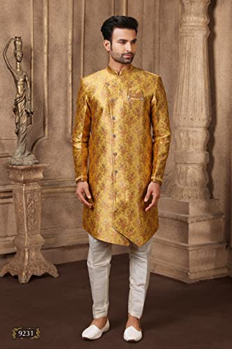 Shreyanvi Royal Sherwani for Men Indian Jodhpuri Designer Groom Wedding Wear Indo-Western2