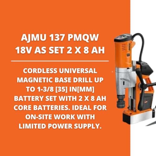 Taladro Magnético Universal Fein Inalámbrico 18V Brushless miniatura 3