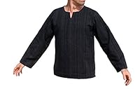 Algopix Similar Product 8 - RaanPahMuang Brand Striped Cotton Shirt