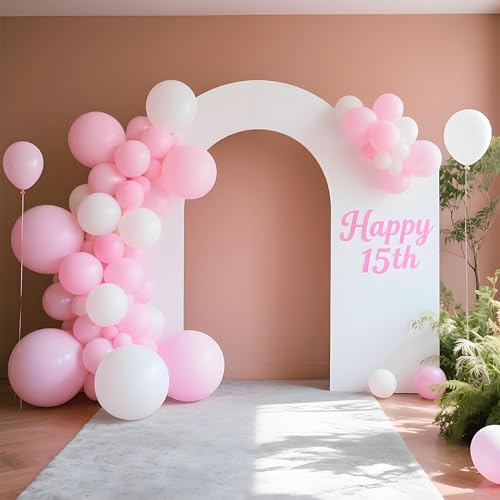 Image of Awenztech 120pcs 5 inch Light Pink Latex Balloons