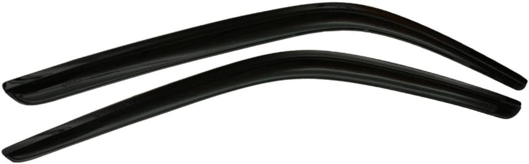 Auto Ventshade [AVS] Outside Mount Rain Guards For 1999 - 2016 Ford F-250/F-350/F-450/F-550 Super Duty; 2000 - 2016 Ford F650/F750, STANDARD CAB ONLY | Window Vent Visors, 2 pcs. - Smoke | 92503