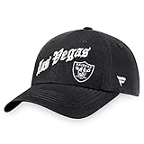 Fanatics Men's Black Las Vegas Raiders Old English Adjustable Hat