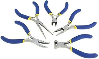 Toolzone 5pc Mini Soft Grip Plier Set in Zip Case