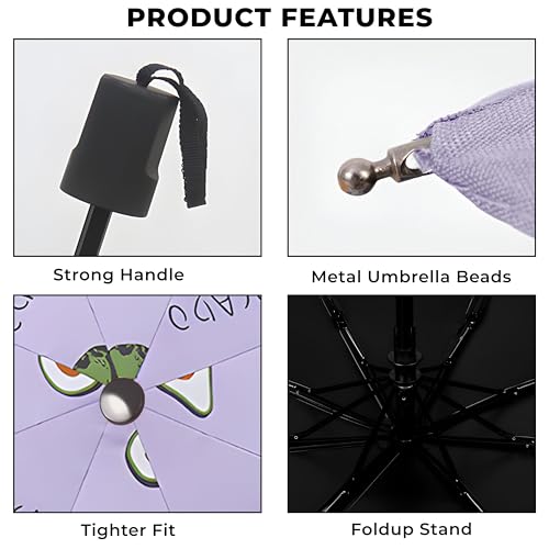 Image of Kraptick Printed Travel Umbrella for Rain, UV, Wind Proof, Water-Proof Umbrella for Men /Women /Boys /Girls /Kids (UMBR-02)