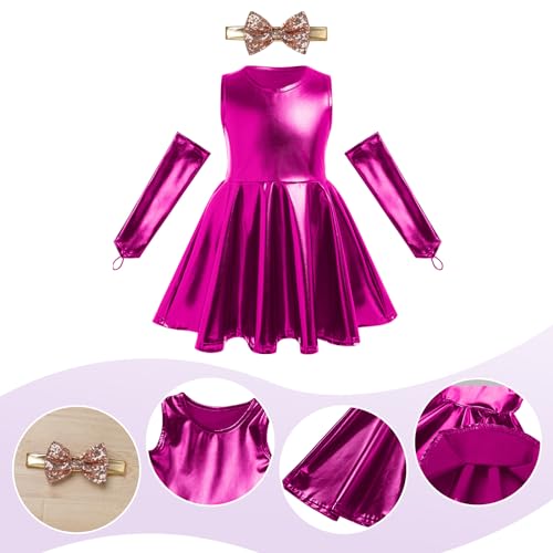 Vestido metalizado para bebé niña 12-18 meses miniatura 3