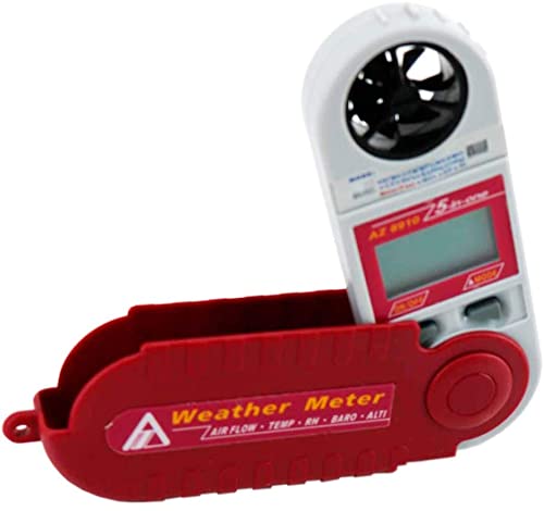 AZ8910 Pocket Barometric Anemometer Wind Speed Temperature Humidity Barometric Pressure Altitude 5 in 1 Anemometer AZ-8910