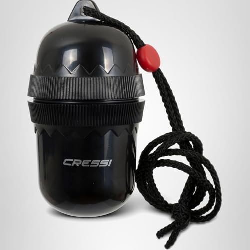 Cressi Droogdoos – Beschermcontainer met Schroefsluiting voor Duikspullen, Unisex