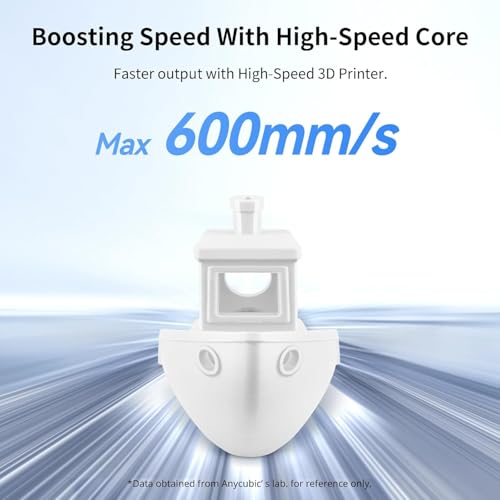 Image of 3IDEA Anycubic High Speed 3D Printer Filament 1.75mm, Print Up to 10X Faster, Rapid PLA Filament with High Prints Quality, Dimensional Accuracy + /- 0.02mm, Print with Most FDM 3D Printers, 1KG, White