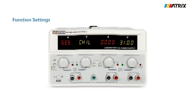 Image of MATRIX DC Power Supply Variable 30V 10A 615W, 10mV 1mA Bench Power Supply High Precision 3 Output, Linear Power Supply with Bright Screen, Series Parallel Mode, USB RS232 RS485 Interface, MPS-3010H-3C