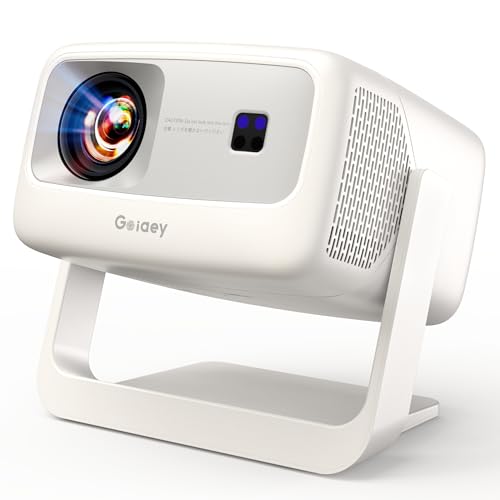 [Next-gen 4500-Bright/Official Apps Downloads/65W Dolby Audio/4K Support]Outdoor Projector with WiFi...