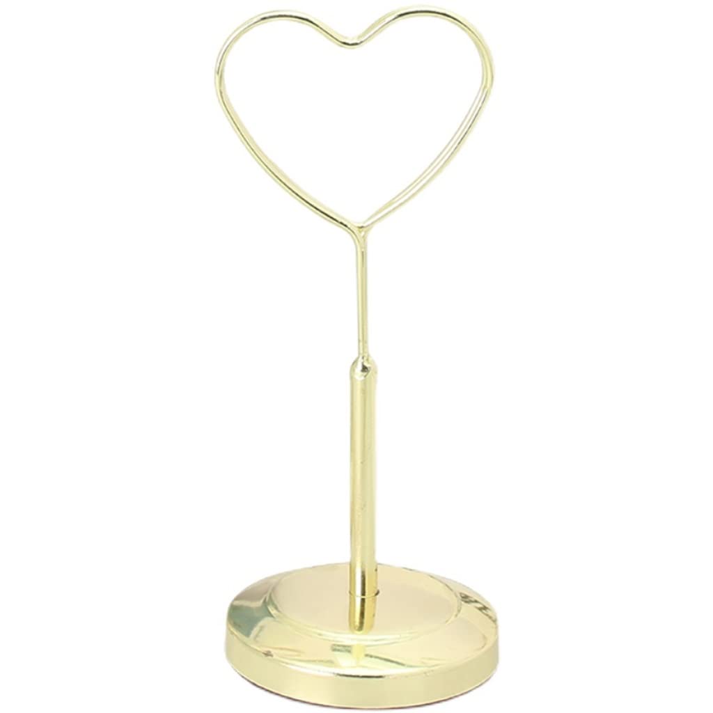 MOBYGKFY Metal Desktop Folder Message Photo Rack Card Display Office Supplies