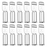 10pcs Quick Connect Battery Power Cable Terminals Pins for 50A 6-12 AWG Wires Towing Winch Systems Battery Quick Disconnect/Connect Wire Harness Plug Connectors