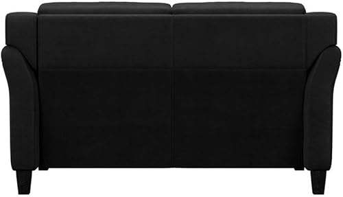 Miniatura 9 de Home Square Juego de sofá tapizado de tela de microfibra de poliéster de 2 piezas con sofá de 78 pulgadas de ancho y sofá biplaza de 56 pulgadas de