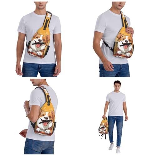 Bolso Pequeño Cruzado para Hombre y Mujer miniatura 7