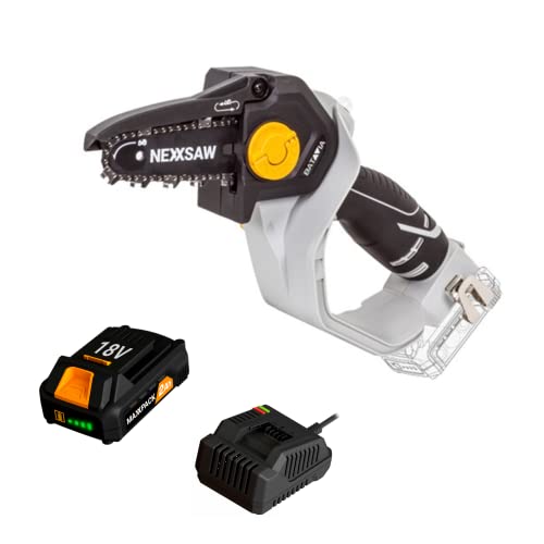 Preisvergleich Produktbild Akku-Einhand-Kettensäge NEXXSAW 18V MAXXPACK / Inkl. Akku & Ladegerät