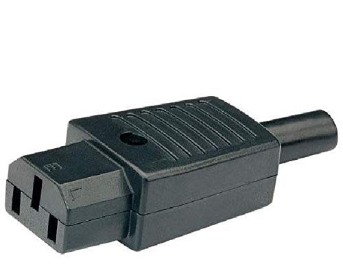 K M Electronics Women's K M Electronics® Iec C13 Euro Mains Power In-Line Socket 10A Amp Rated