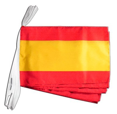 Guirlande Espagne sans Blason Digni de 8,9 m pour decoration festive