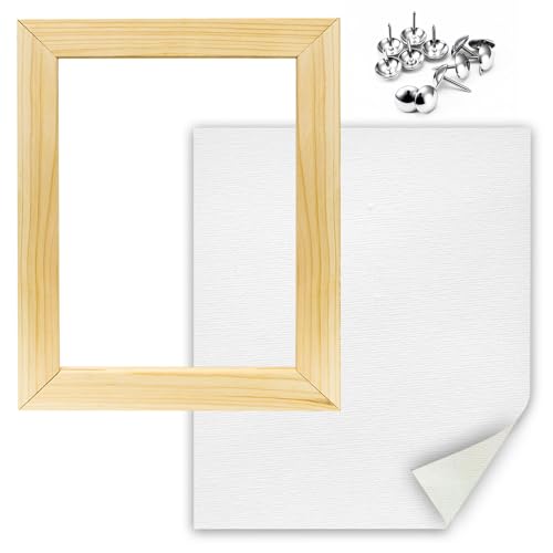 PAINT A DREAM 12x16 inch Stretcher Bars for Canvas Painting, Premium Wooden Frame Strips, Easy to Assemble Canvas Frame Kit, Perfect for Paint by Number, DIY, Canvas Painting, Home Decor