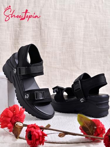 Image of Shoetopia Women Wedge Heel Sandal