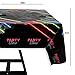 102-Piece Neon Birthday Party Decorations Set for 25 Guests, Featuring Banner, Neon Plates, Cups, Napkins, and Tablecloth Glow In The Dark Party Decorations for kids(Does Not Glow)