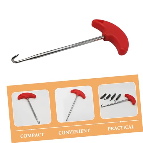 INOOMP Shoelace Tightener Shoelaces Tools Skates Shoe Laces Shoe Lace Supplies Shoe Supplies Shoe Lace Tightening Hooks Roller Skate Shoelace Puller Motorcycle Exhaust Plastic Red