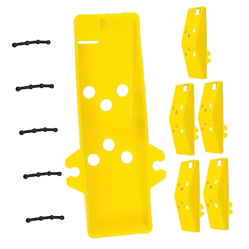Toddmomy 5 Sets blade protector ice auger ice fishing auger blades strap ice fishing protector ice fishing auger strap hand auger ice fishing auger protector coat punch hole abs