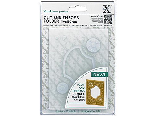 Docrafts Cut A6 Steampunk Cogs Xcut Embossing Folder
