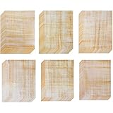48-Sheet Stationery Paper - 6 Ancient Egyptian Printed Papyrus Antique Designs, Double Sided Prints, Perfect for Printing, Copying, Crafting, Tickets, Certificate, Invitations, 8.5 x 11 Inches