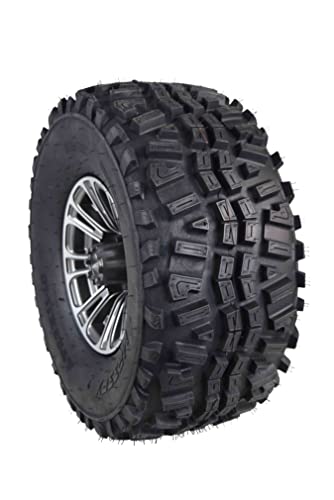 Massfx 23X11-10 6 Ply Atv/Utv Tire 23X11X10 & Gun Metal Wheel Kit A238 10X7 4/101.6 (4 Pack) #TOP1
