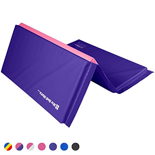 We Sell Mats Gymnastics Tumbling Exercise Folding Martial Arts Mats with Hook & Loop Fasteners