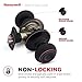 Honeywell Safes & Door Locks - Classic Passage Door Knob Interior - Ideal for Closets, Hallways & Non-Locking Bedroom Door Knobs with Easy Installation - ‎5.25