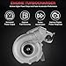 HOMEWRQ 796911-2 Car Turbo Turbocharger Compatible for Jeep Cherokee Wrangler III 2.8L CRD 130Kw 177HP RA428RT