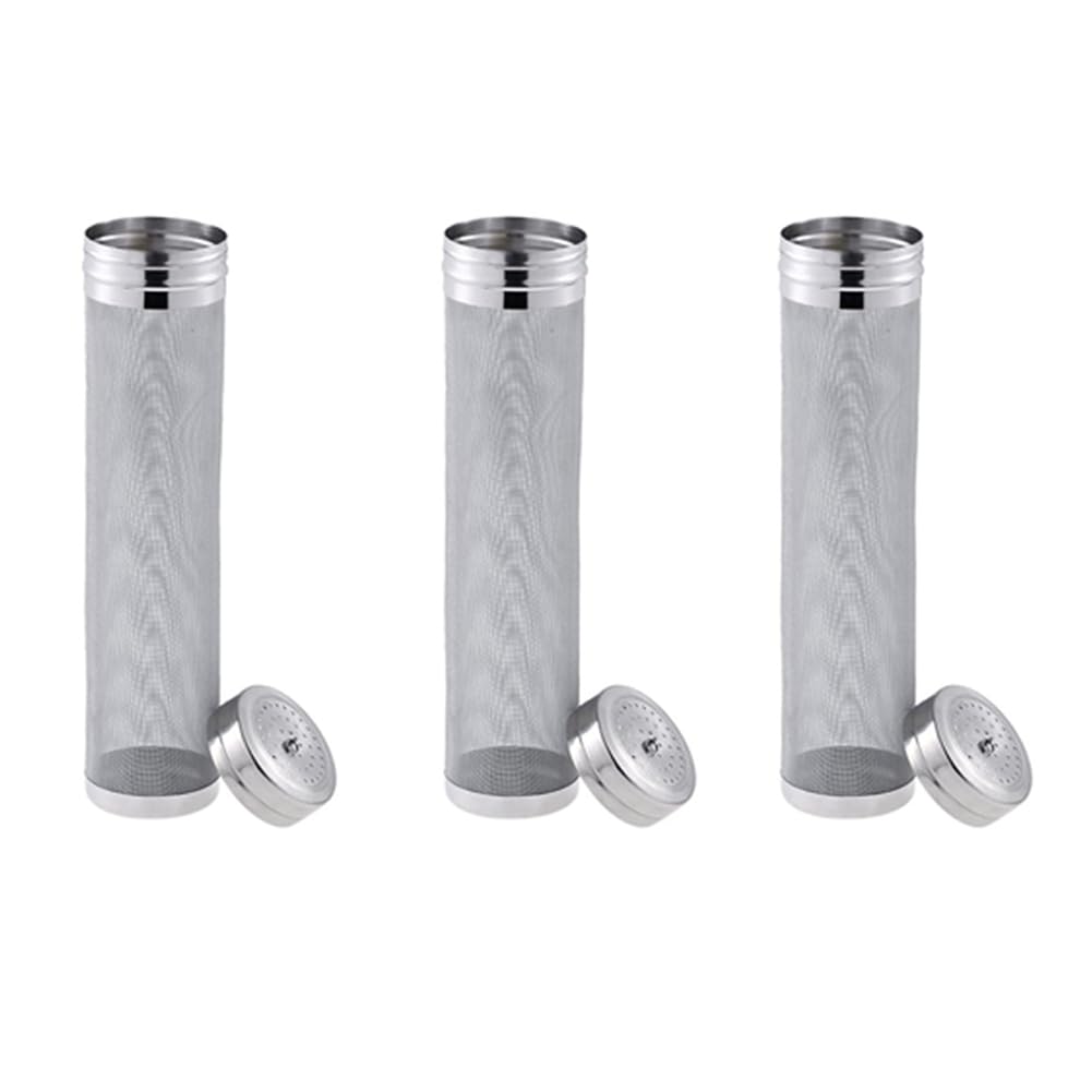 Hndhbfgrt 3X Beer Dry Hopper Filter,300 Micrometre Mesh Stainless Steel Hop Strainer