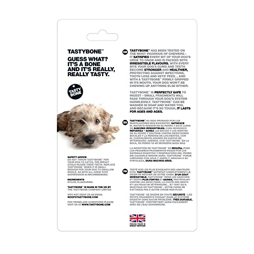 TastyBone Festive Nylon Dog Chew Toy for Small Dogs (Partridge), Christmas Dog Present - Image 2
