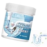 Pipeline Dredging Agent, Rohrreiniger für Küche & Bad, Pipeline Rohrreiniger zur Abflussreinigung, Effektiver Abflussreiniger gegen Fett Haare und Ablagerungen (1stück)