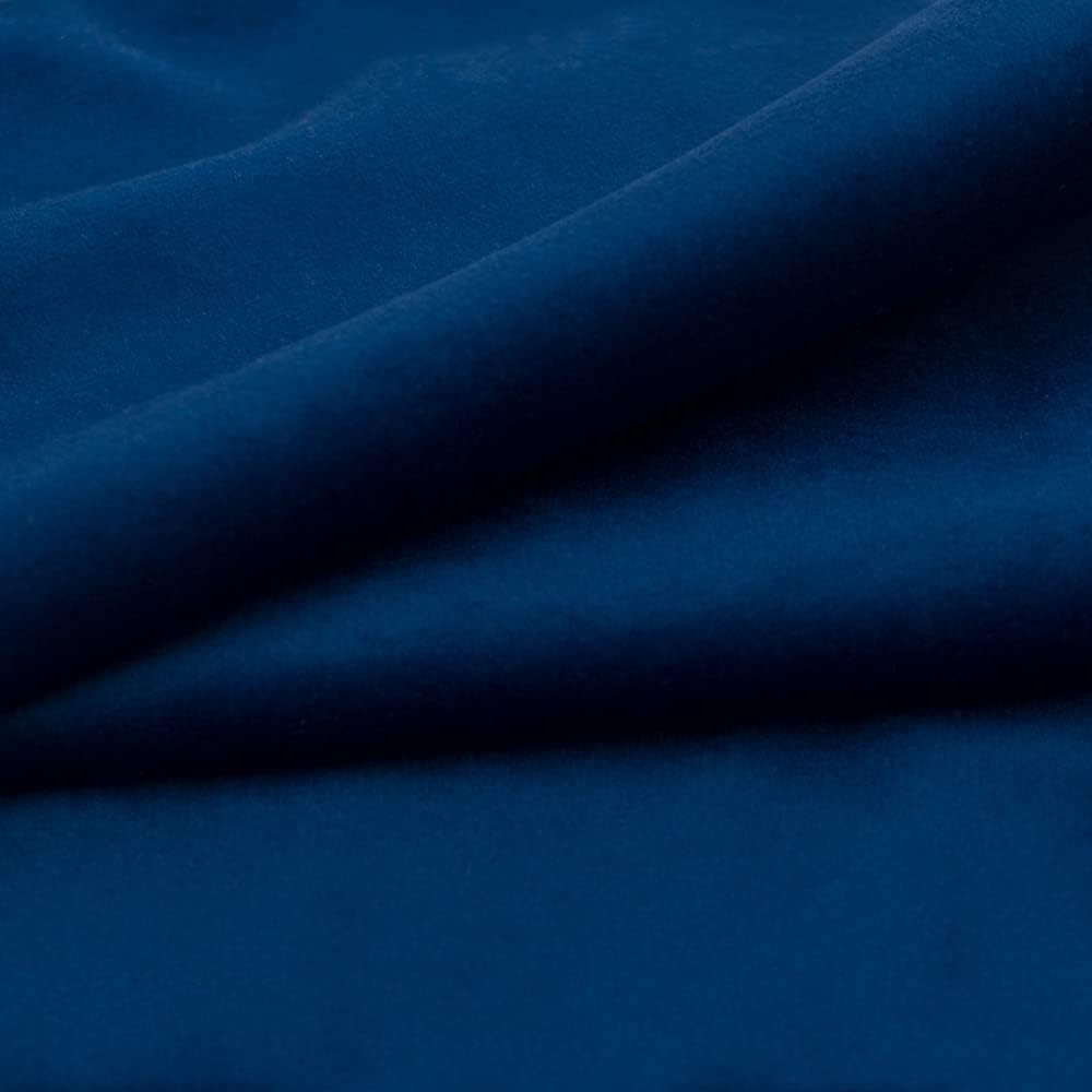 KINGROSE Soft Velvet Decorative Throw Pillow Covers Luxury Smooth Plush Cushion Case for Bed Living Room Sofa Home Decor 14 x 24 Inches Navy Blue image 4