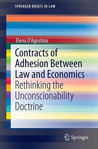 Buy Contracts of Adhesion Between Law and Economics — BookShops.in
