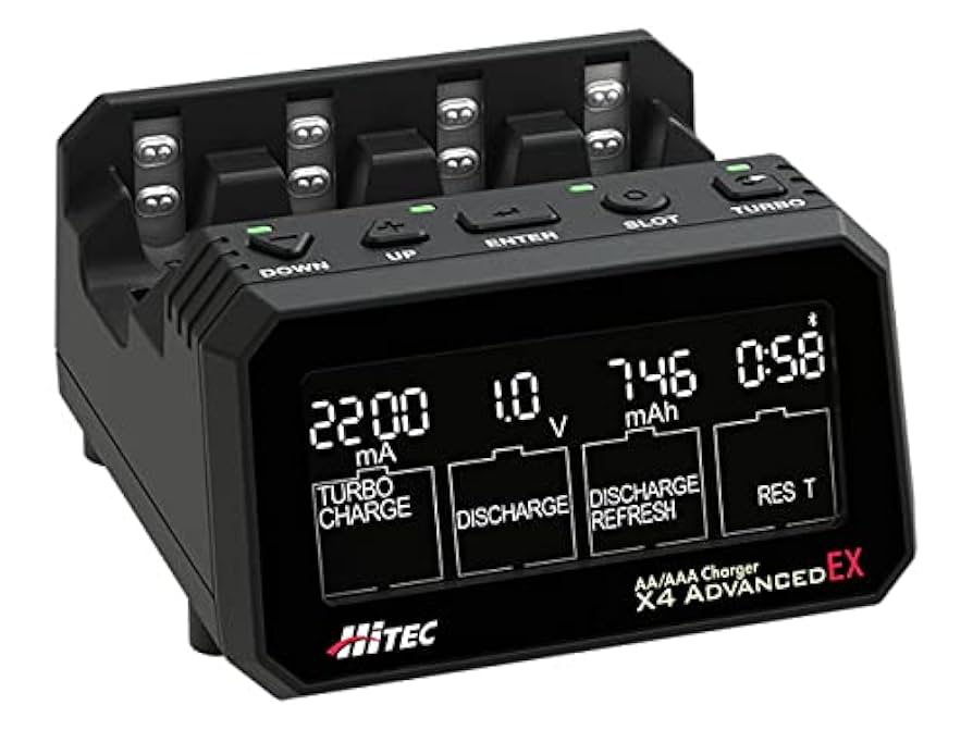 Amazon.co.jp: Hi-Tec 44308-B AA/AAA Charger X4 Advanced EX