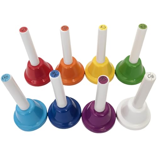 Campanas de mano infantiles de 8 notas para la estimulación musical temprana