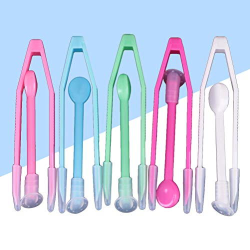 DOITOOL 5 Pcs Contato Lentes Pinça E Vara de Sucção Colorida Lente de Contacto Ferramenta para Uso D