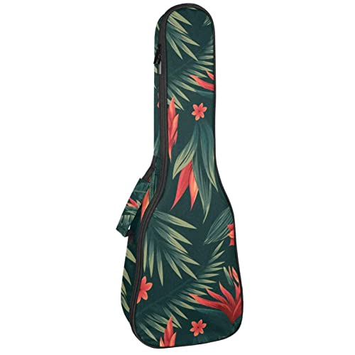 Housse ukulélé ténor tropicale idéale pour emporter votre musique en concert