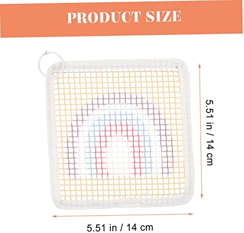 NUOBESTY Latch Hook Supplies nakış seti malzeme seti, ev dekorasyonu için üretim malzemesi - Görsel 2