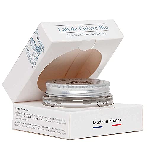 Maison Du Savon De Marseille - Moisturising Face Cream With Organic Goats Milk And Argan Oil - 1.71 Oz Pot #TOP3