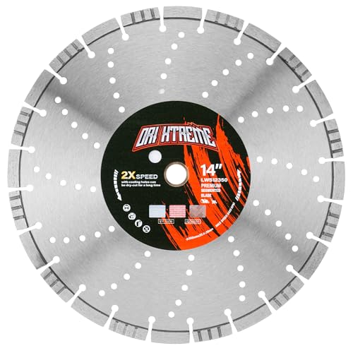 ORIXTREME 14 Inch Laser Welded Diamond Concrete Saw Blade Combined Segment