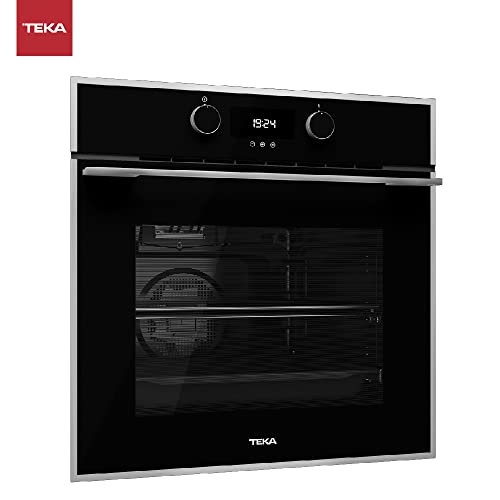 Teka HLB 840 P - Horno Pirolítico Multifunción SurroundTemp de 60 cm, Sistema de Limpieza DualClean, Touch Control, Sistema Guía Plus-Extension, Color Cristal Negro con Marco - imagen 8