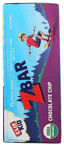 Clif, Bar Z Chocolate Chip Organic 12 Count, 15.24 Ounce #TOP4