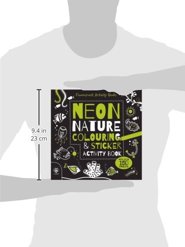 Neon Nature Colouring & Sticker Activity Book