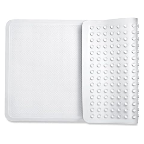 Bath mats Non Slip Shower mats, with Powerful Gripping Technology Fits Any Size Bath Tub BPA-Free Cover