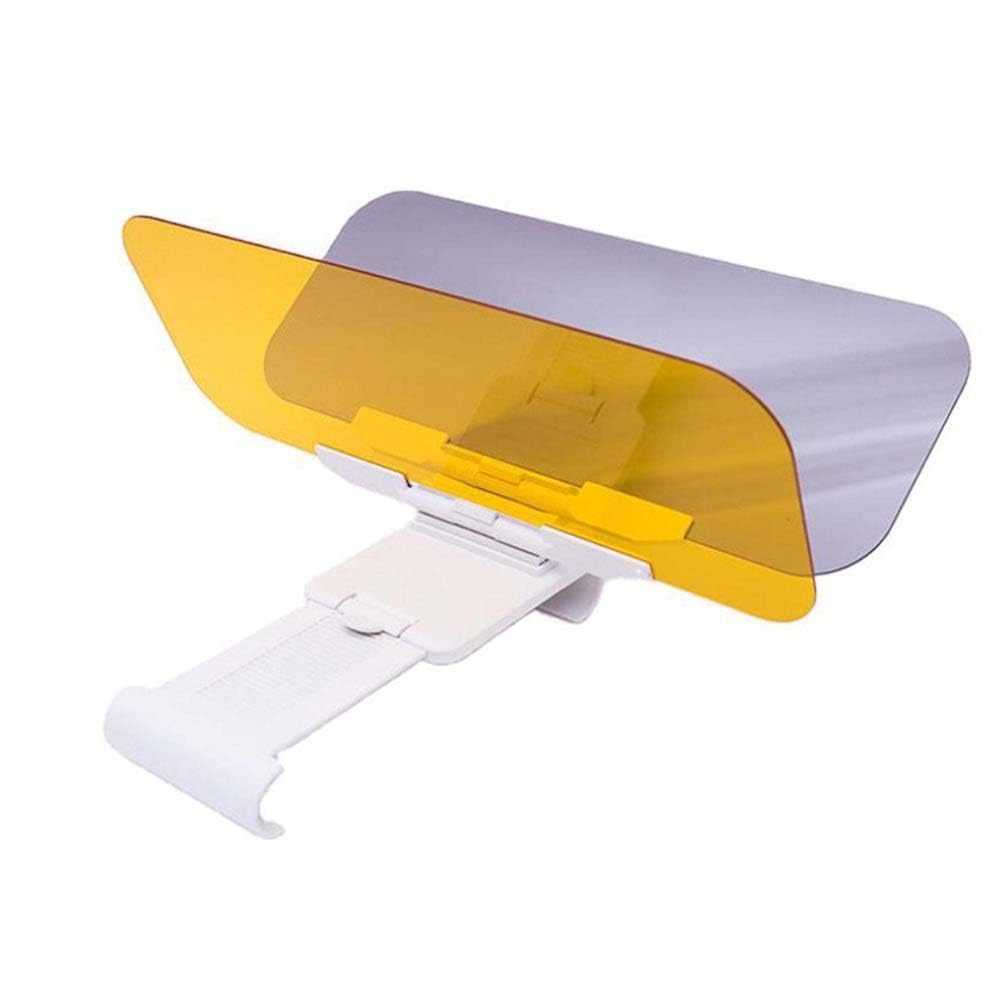 Extensor Visera Coche,para Toyota CHR Corolla Ralink Camry Auris Yaris Verso Ajustable Antirreflejante y Anti-Ultravioleta Multifunción Protección Protector de Ojos