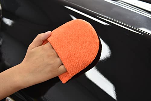Glossonly Microfiber Wax Applicator Pad Ultra-Soft Car Detailing Wax Sponge With Finger Pocket For Applying Wax, Sealants & Other Conditioners(6 Pack) #TOP7